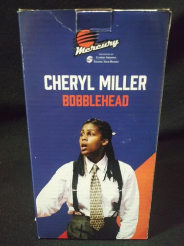 Cheryl Miller - Phoenix Mercury Coach Bobblehead - Limited Edition New Open Box Cover