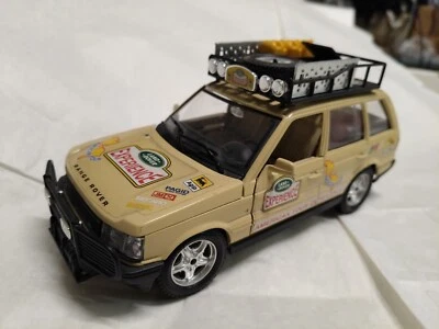 Range Rover 4x4 American Tour Experience bburago 1/26 Italy Die cast Metal Land - Immagine 1 di 4
