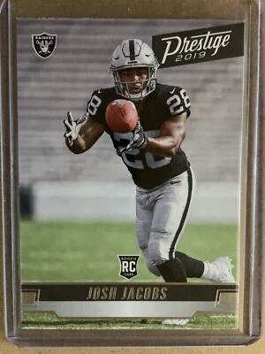 Josh Jacobs 2019 Panini Prestige rookie - Image 1 of 2