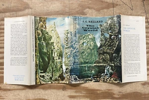 J. G. Ballard THE CRYSTAL WORLD First Edition JACKET ONLY - Foto 1 di 8