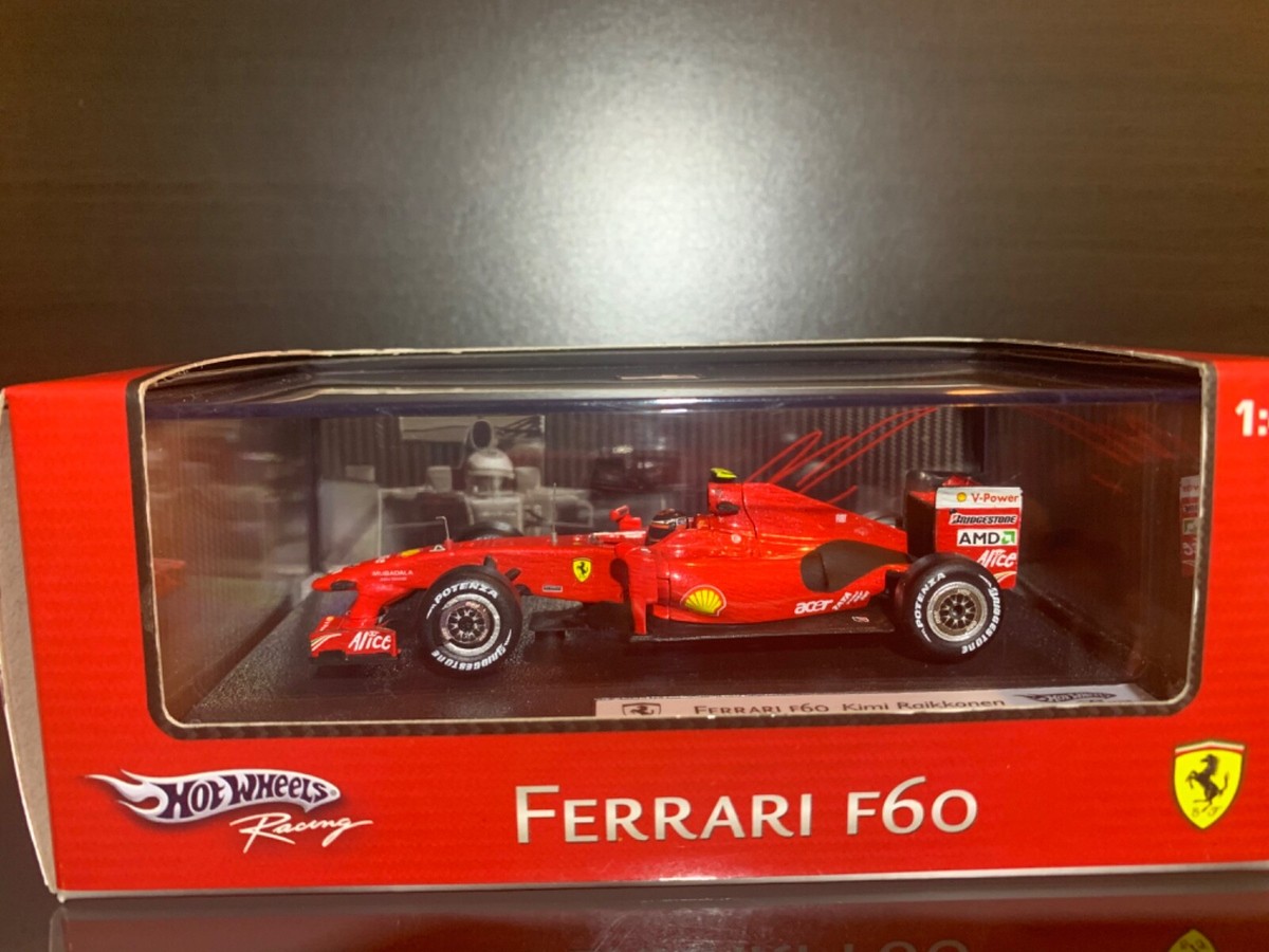 minichamps HotWHeeLS ライコネン 1/43 ミニカー Hot Wheels Ferrari
