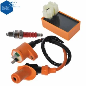 Racing Ignition Coil Spark Plug CDI For Gy6 Scooter ATV TaoTao 50cc 125cc 150cc - Picture 1 of 6