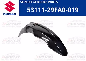 SUZUKI NEW OEM DRZ400SM DR-Z400SM FRONT FENDER BLACK 53111-29FA0-019 - Zdjęcie 1 z 7