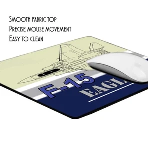 F-15 Eagle United States Air Force Jet Design Mouse Pad - Picture 1 of 4