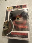 Funko Pop! Jurassic Park - #550 Dilophosaurus [Red] Target Exclusive Wear Box