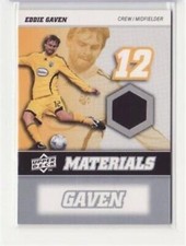 2008 Upper Deck MLS Materials #MM10 Eddie Gaven Jersey - Flat S/H