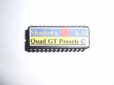 Alesis Quadraverb GT A to M 90 NAMED Alphabetical Order Shadows PRESETS Eprom 1 - Image 1 of 4