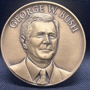 George W Bush 2001 Inauguration Bronze Medal - MedalCraft Mint - Picture 1 of 8
