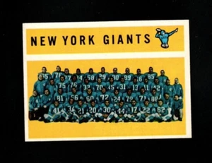 4081* 1960 Topps # 82 Giants Team (unmarked NM-MT - Bild 1 von 2