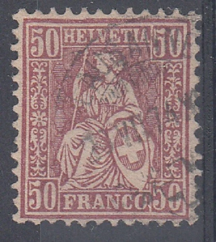 Switzerland Scott 59 Used (Catalog Value $77.50) - Image 1 of 1