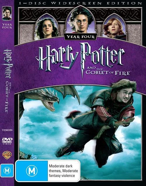 Harry Potter And The Goblet Of Fire (DVD, 2005) Daniel Radcliffe, Emma Watson - Image 1 of 1