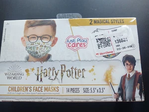 Just Play Kinder Einweg Gesichtsmaske, Harry Potter 14 Stück, klein Alter 2-7 - Bild 1 von 4