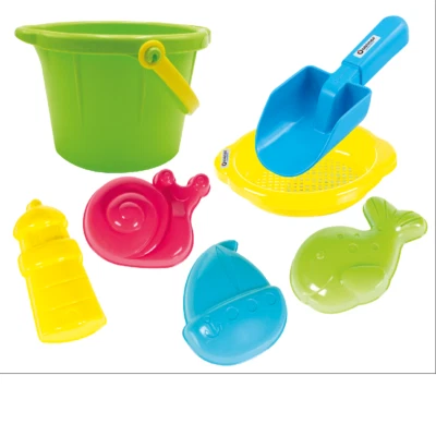 spielstabil® Sandspielzeug fashion, Eimer, Sieb, Schaufel, Förmchen, Gießkanne - Bild 1 von 4