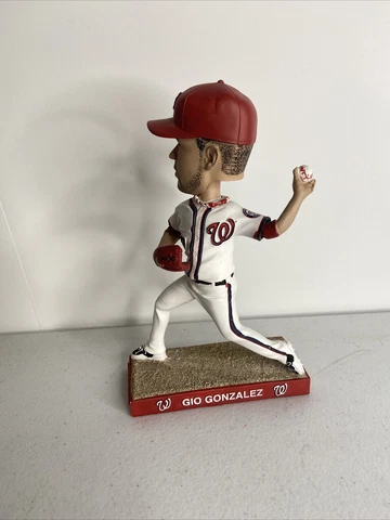 2013 Washington Nationals GIO GONZALEZ Bobblehead SGA STADIUM BOBBLE HEAD !! Cover