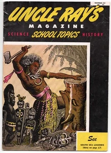 Uncle Ray's Magazine November 1951 South Sea Legends cover Sequoia - Picture 1 of 2