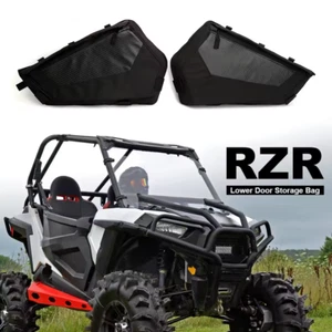 For Polaris RZR XP 4 New UTV Accessories Side Lower Door Storage Tool Bags Kit - Picture 1 of 7