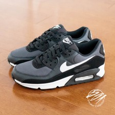 nike air max 90 black leather mens