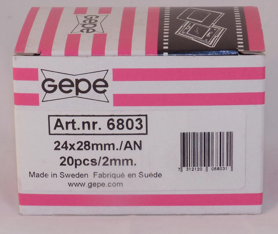 6803 GEPE Telaietti 24x28 AN 2,3 mm 20 pezzi Foto 1 de 1