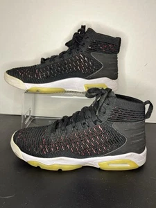 Nike Jordan Flyknit Elevation 23 Black University Red Size 7Y AO1538-023 - Picture 1 of 24