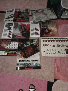 Jonsered Kettensäge Säge Poster Werbung Laden Displays - Bild 1 von 6