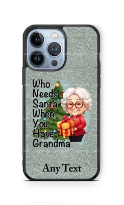 Who needs Santa When you have Grandma 手机壳 适用于 iPhone 17 三星 A16 谷歌 — 第 1/4 张图片