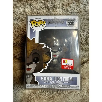Funko Pop! Kingdom Hearts #556 Sora Lion Form E3 2019 edición limitada exclusiva Foto 1 de 4
