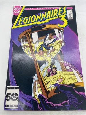 Legionnaires 3 #3 Comic Book DC Comics 1986 - Image 1 of 4