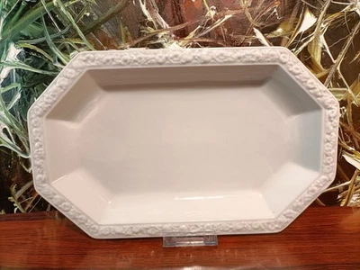 ROSENTHAL Selb Bavaria MARIA Weiß - vintage  Servierplatte 33cm x  20cm - Bild 1 von 4