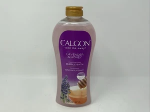 Calgon Take Me Away LAVANDA & MIELE Idratante Vitamina E Bagno a Bolle, 30 oz - Foto 1 di 5