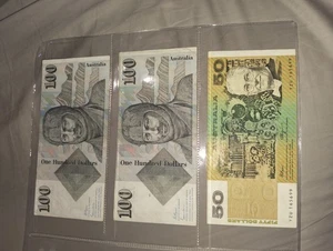Bulk Old Paper Notes And 2 Newer $100 Dollar AA Notes - Picture 1 of 12