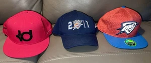 VINTAGE 2011 ADIDAS OKLAHOMA CITY THUNDER KD Nike OKC ADDIDAS SNAPBACK 3 Caps - Bild 1 von 14