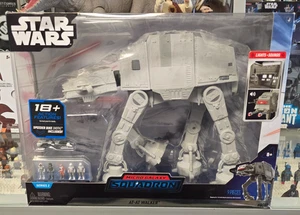 Star Wars Micro Galaxy Squadron AT-AT WALKER + Hoth Speeder #0089 Jazwares New - Picture 1 of 12