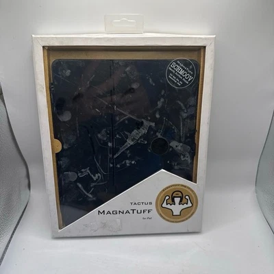 TACTUS MAGNATUFF SCHMOOV iPad Case 2nd 3rd 4th Gen Black Durable Sleep Wake - Image 1 of 4