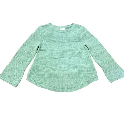 Suéter Pullover Texturizado Verde Hielo Como Nuevo Style & Co Para Mujer - Talla Grande - $54 Foto 1 de 4