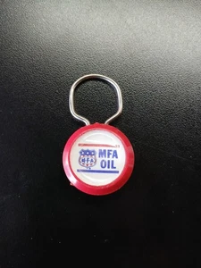 Vintage MFA Oil Advertising Keychain Oil Advertising - Picture 1 of 3
