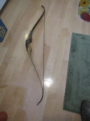 Arco recurvo vintage años 70 Shakespeare Archery Super Necedah RH30# 54' bonito Foto 1 de 4