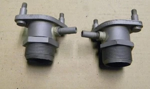 TRIUMPH 650 BONNEVILLE UNF THREAD INTAKE MANIFOLD PAIR - Foto 1 di 1