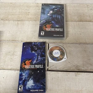 Sony PSP Valkyrie Profile: Lenneth with Case and Manual Fast Shipping - Picture 1 of 8