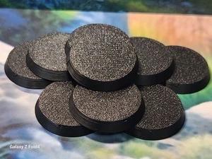 Wargaming Bases 30mm Round Durable Plastic for War Gaming Tabletop Games - Picture 1 of 11