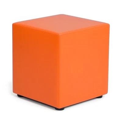 Sitzwürfel Sitzhocker Hocker Würfel Cubes Messe 43 cm x 43 cm x 51 cm Orange - Bild 1 von 4