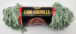 Lion Brand Velvety Soft Lion Chenille Yarn - 1 Skein Color Sage #1273 - Picture 1 of 3