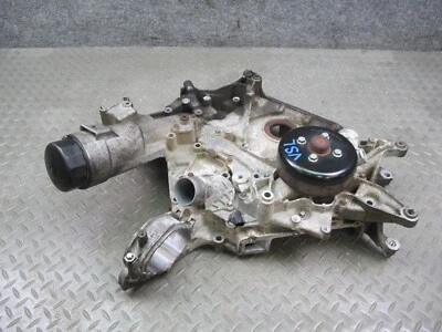 🥇03-06 MERCEDES R230 SL500 M113 CUBIERTA DE DISTRIBUCIÓN DEL MOTOR CON CONJUNTO DE BOMBA DE AGUA OEM Foto 1 de 4