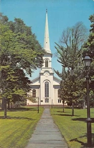 Postal NJ: Iglesia Presbiteriana, Westfield, Nueva Jersey, años 50 - Imagen 1 de 2