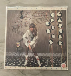 CARLENE CARTER "Musical Shapes" LP Original 1980 US Press Saw Cut Vinyl - Picture 1 of 2