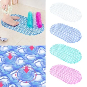 High Quality Large Strong Suction Anti Non Slip Bath Shower Mat 66 x 35.6cm UK - Picture 1 of 19