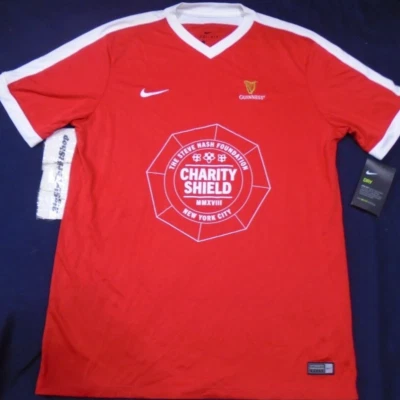 Camiseta deportiva Nike Guinness Steve Nash Foundation Charity Shield talla grande adulto Foto 1 de 2