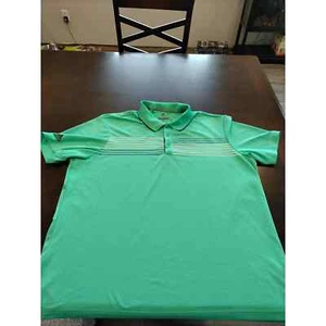 ADIDAS GREEN COLLARED GOLF POLO SIZE XL - NICE! - Picture 1 of 6