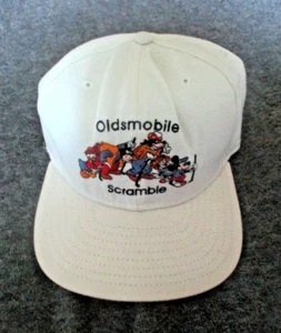 vtg - OLDSMOBILE SCRAMBLE Cap Hat - New Era - Strapback - Men's one size - Picture 1 of 4