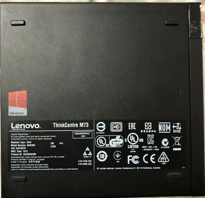 Lenovo ThinkCentre M73 (120GB SSD, Intel Core i5 4th Gen., 2GHz, 4GB) PC... - Image 1 of 3