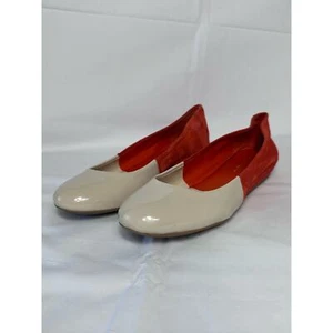 BCBGeneration Damen-Flats orange/beige rund geschnitten Pailletten ─ 8,5 - Bild 1 von 5